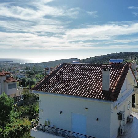 Beautiful Maisonette With A View To The Mountains And The Sea Agia Marina  Exteriör bild