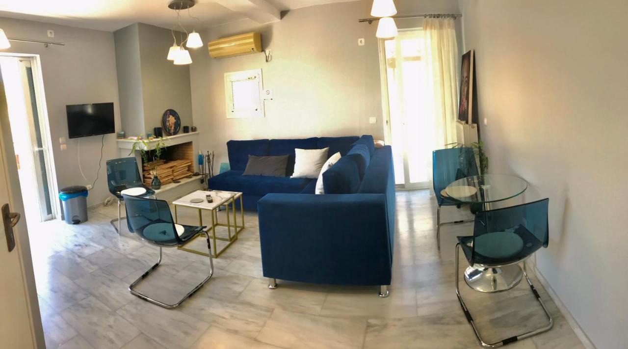 Beautiful Maisonette With A View To The Mountains And The Sea Agia Marina  Exteriör bild
