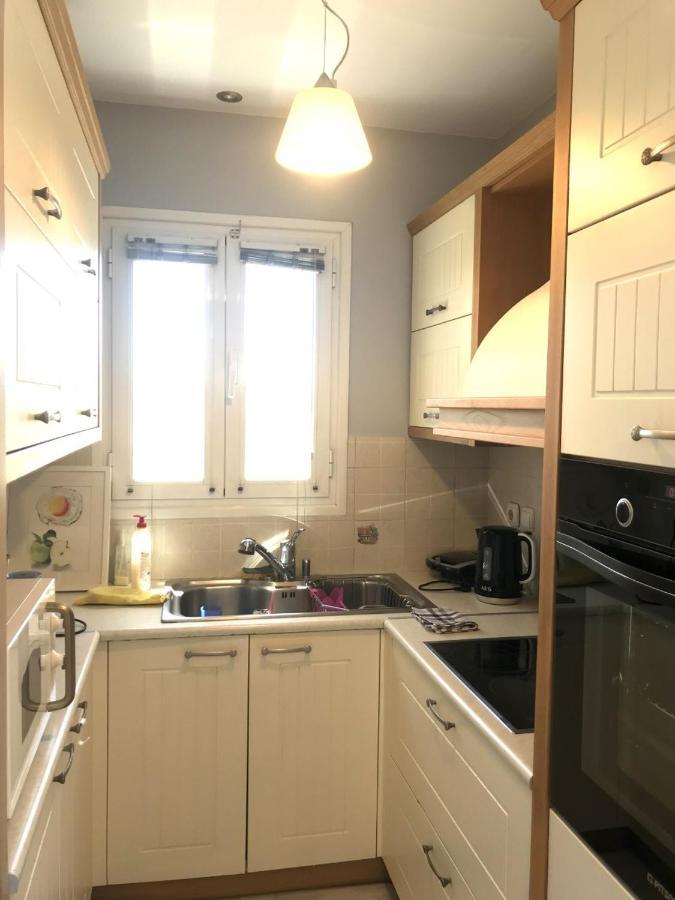 Beautiful Maisonette With A View To The Mountains And The Sea Agia Marina  Exteriör bild