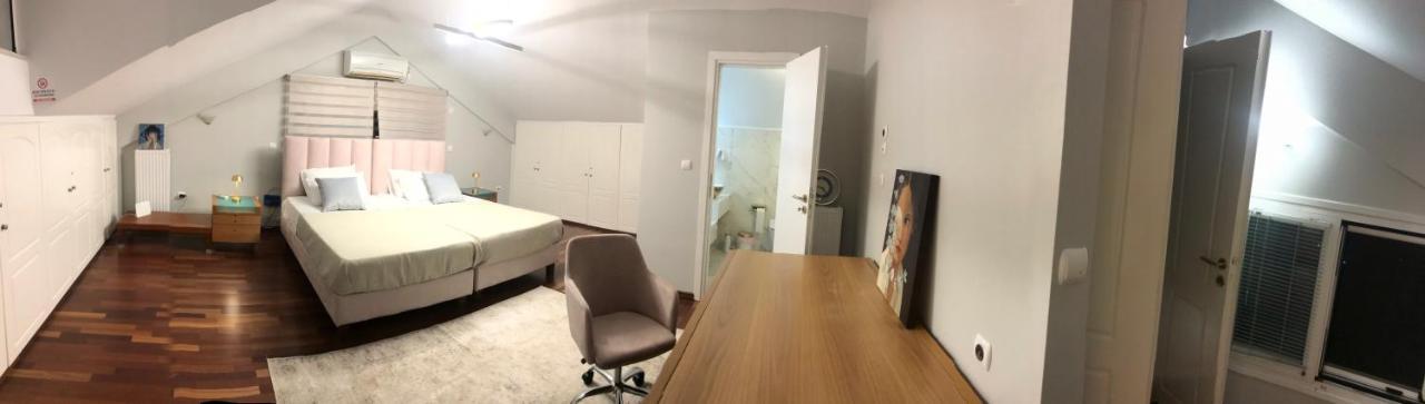 Beautiful Maisonette With A View To The Mountains And The Sea Agia Marina  Exteriör bild