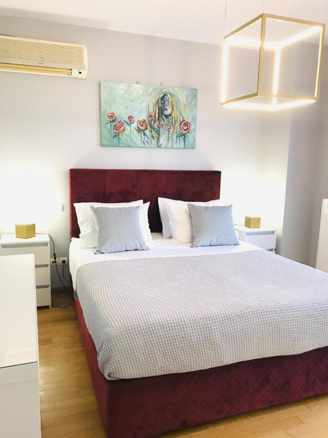 Beautiful Maisonette With A View To The Mountains And The Sea Agia Marina  Exteriör bild
