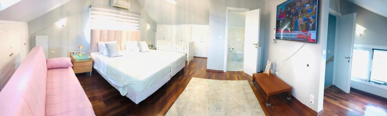 Beautiful Maisonette With A View To The Mountains And The Sea Agia Marina  Exteriör bild