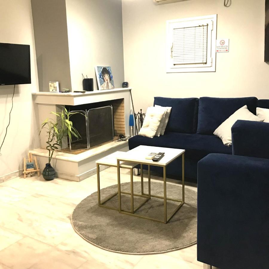 Beautiful Maisonette With A View To The Mountains And The Sea Agia Marina  Exteriör bild