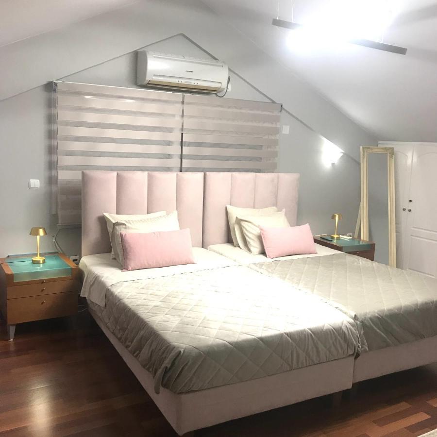 Beautiful Maisonette With A View To The Mountains And The Sea Agia Marina  Exteriör bild