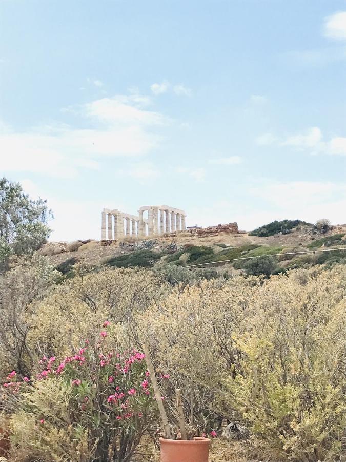 Beautiful Maisonette With A View To The Mountains And The Sea Agia Marina  Exteriör bild